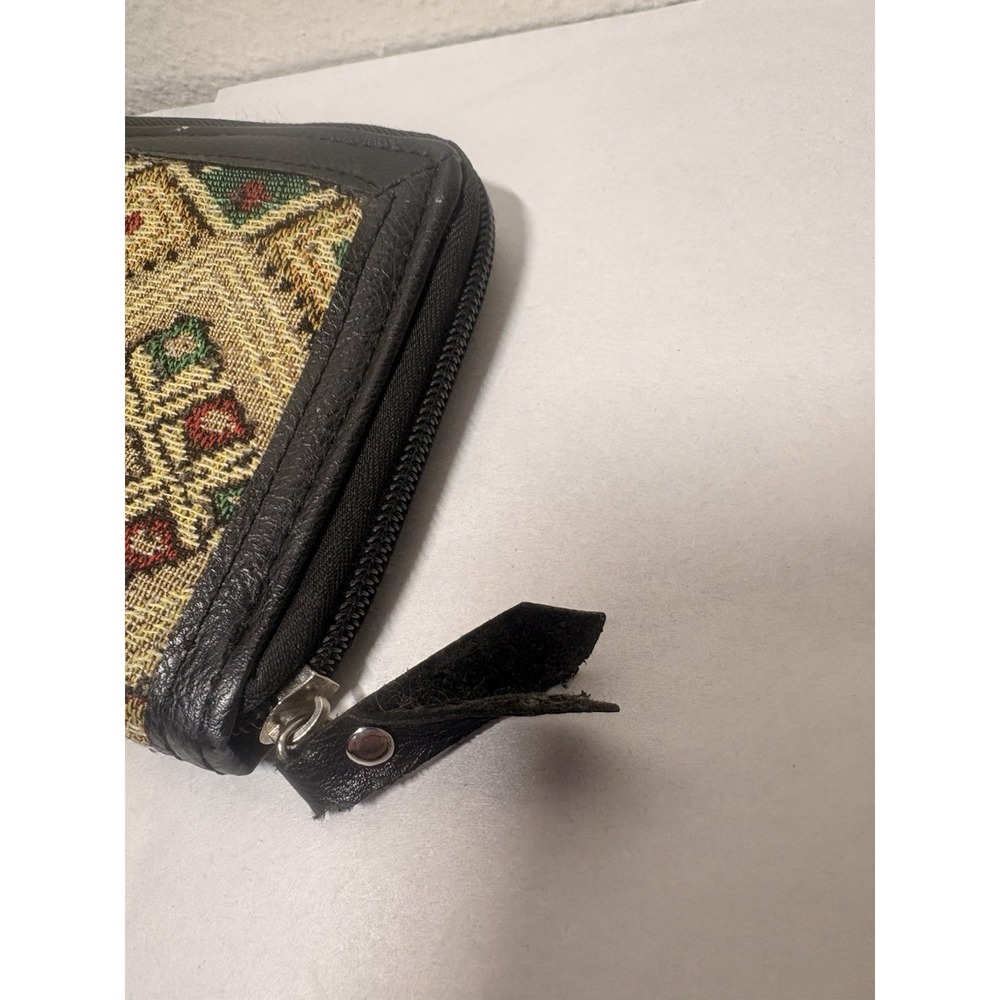 Women's Canyon Sky Zip Closed Wallet w/Credit Card & Pockets 8" - Picture 5 of 6